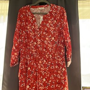 Pretty flower print dress